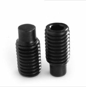 China M4 Alloy Steel Extended Tip Set Screws Black Oxide Machine Screws wholesale
