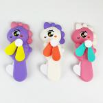 Cute Mini Electric Hand Fan Adorable Cartoon Kids Portable Fan Toy
