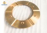 High Density Large Round Bronze Flat Washers For Mining Equipment