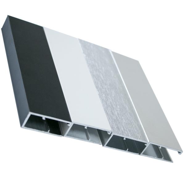 CNC Milling Aluminum Profile For Shower Enclosure Door Frame Combination ,