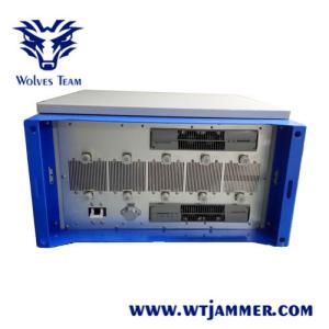 China 1000W Outdoor Signal Jammer For Blocking GSM CDMA 3G 4G WIFI VHF UHF wholesale