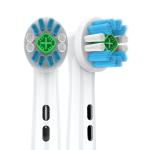 Teeth Whitening Electric Toothbrush Heads For T Series With Optimal Plaque