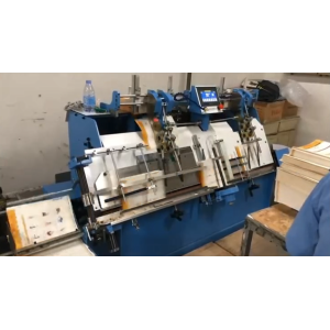 Automatic End Sheet Pasting Paper Inserting Machine Notebook Diary Lining