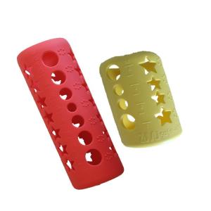 China Heat-resistance Glass Baby Bottle Silicone Sleeve wholesale