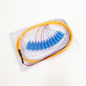 China MU SMA MTP 0.9mm 55dB 12 Bunchy Pigtail Patch Cord wholesale