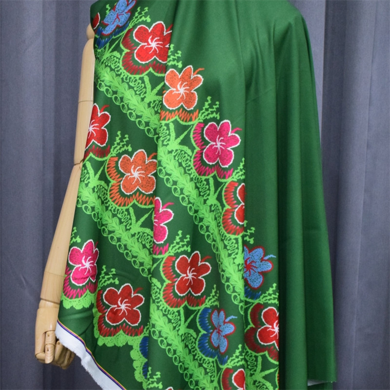 Women Custom Skirt Hawaiian Style Fashion Embroidered Printed Dress