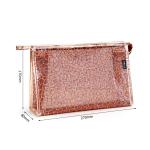 Fashion Custom Stone Pattern Pvc Cosmetic Toiletry Bag