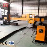 4 Axis Fiber Laser Pipe Cutting Machine Bilateral Drive For Multiple Metal