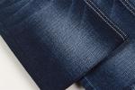 10.5Oz Crosshatch Slub Denim Fabric With Stretch Soft Hand Feel Black Color