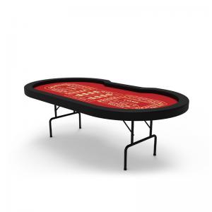 China Professional Folding Roulette Table Casino Foldable Craps Table on sale