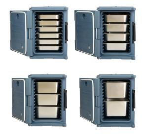 China Nylon Handles Insulated Food Transport Box With PU Foam Insulation wholesale