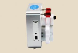 China nicest core ribbon satin label printing machine/digital hot foil ribbon printer machine on sale