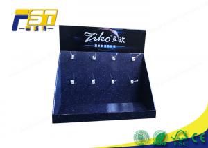 China Plastic Hooks 4C CMYK 350g CCNB Cardboard Counter Display wholesale