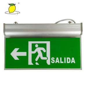 China Professional LED Emergency Exit Sign For Factory Warehouse / Bar wholesale