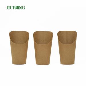 China FDA Disposable Biodegradable Paper Cups Eco friendly Custom LOGO for Chips wholesale
