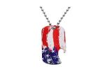 Stamped Stainless Steel Dog Tag Bottle Opener,Funny US army military dog tab