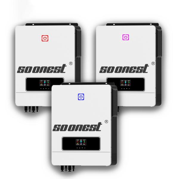 Customizable Logo 10 Kw Solar Inverter On Off Grid Hybrid 3 Phase Specifications