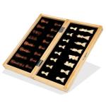 Handmade European Professional Tournament Chess Set with Wood Case