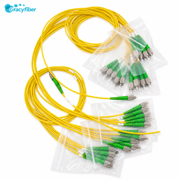 PM1550nm Polarization Maintaining Patch Cable FC APC Low Insertion Loss High Return Loss