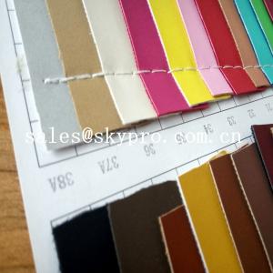 China 1mm Thick PU Synthetic Leather Wear Resistence Custom embossed PVC Leather Vinyl Fabric wholesale