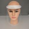 Buy cheap Anti splash face protective reusable shield with flip up cover from wholesalers