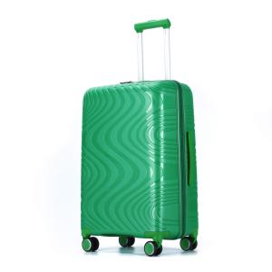 China Green ODM 0.8mm Aluminum PP Trolley Luggage wholesale