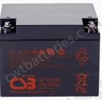 CSB GP12260 12V 26AH VRLA AGM Valve Regulated Rechargeable Battery Sealed