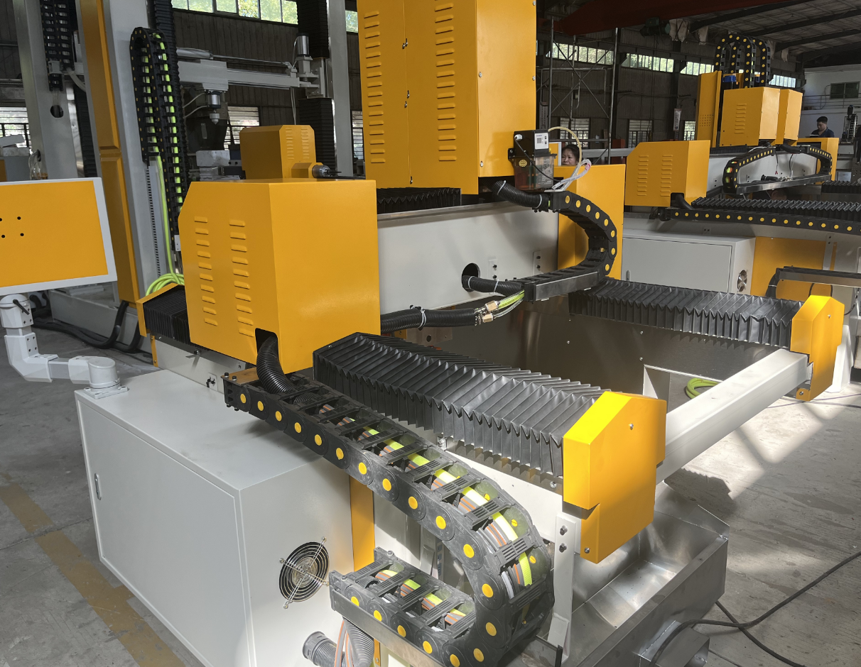 CNC Stone Milling Machine 9015 1016 For Marble Granite Monument