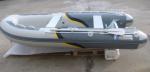 Hypalon Tube Commercial Aluminum Fishing Boats Size Customized Wtih Foot Pump