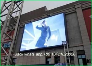 China Waterproof Full Color P8 Outdoor LED Advertising Displays Brightness SMD 3535 3 In1 wholesale