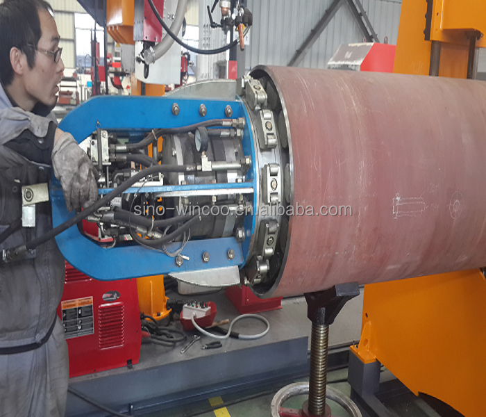 Convenient Operation Automatic Pneumatic Internal Pipe Clamp Machine Weight KG 200