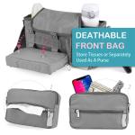 Baby Stroller Organizer Bag Expandable Mesh Pouch