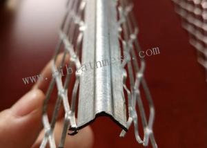 China JFAB30 30mm Wing Galvanized Corner Bead 2m Length 0.3-0.35MM Thickness wholesale