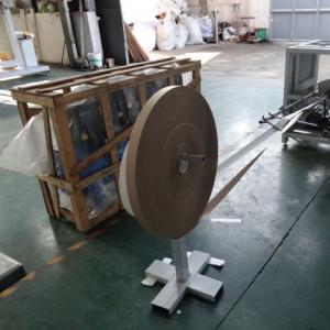 China Kraft Paper Bag Rope Making Machine for 25-60 gsm Paper#220V Paper Bag Rope Handle Making Machine 20-80 Pcs/Min on sale