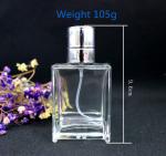 perfume glass bottle 100 ml recycled glass bottles black blue red pink green cap