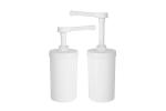 Food Grade Plastic Dispenser Pump 1Liter Container With Non-removable Sauce Pump