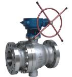 Antistatic ANSI Carbon Steel Ball Valve Flange End Floating WCB A216