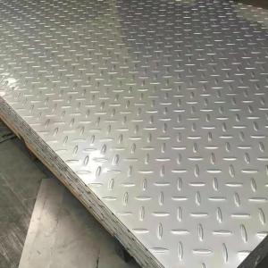 China JIS SUS410 SUS420 Stainless Steel Checkered Plate Length 2000mm 2440mm 3050mm 3500mm wholesale