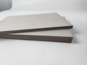 China Good Quality 0.5/1/1.5/2/2.5/3/4/5mm Gray Cardboard Coated Duplex Board With Grey wholesale