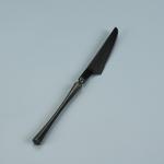 Matte Black Stainless Steel Cutlery For 4 Include Knife