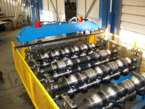 China Wall / Roof Panel Roll Forming Machine With 18 Groups Of Roller Station wholesale