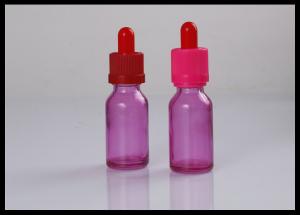China Perfume 30ml Essential Oil Glass Dropper Bottle E liquid Glass Bottles Pink wholesale