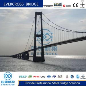 China Strength And Durable Steel Cable For Suspension Bridge Custom Large Span wholesale