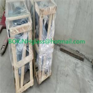 China AT183084 HITACHI Excavator Cab Left Slant Side Position NO.1 Tempered Glass wholesale
