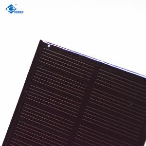 China 5V solar irrigation system pv panel 1.15W outdoor spotlights solar charger ZW-11570 Max current 0.25A wholesale
