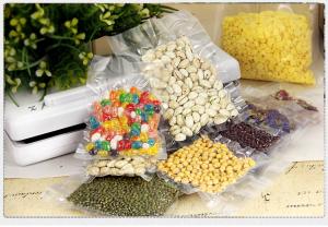 China Anti Leakage PE Vacuum Packaging Pouches Laminated Reusable ziplockk Bags wholesale