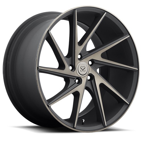 luxury car 22" 5x114.3 forged wheels aluminium alloy rims