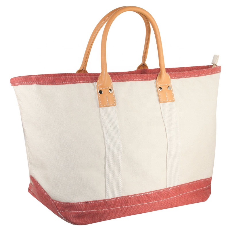Coral XL Womens Beach Bag Tote Utility Luxury Sandless Structured Sturdy