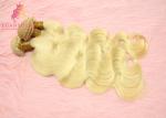 100% Virgin Hair 613# Blonde Body Wave Hair Extensions Colorable