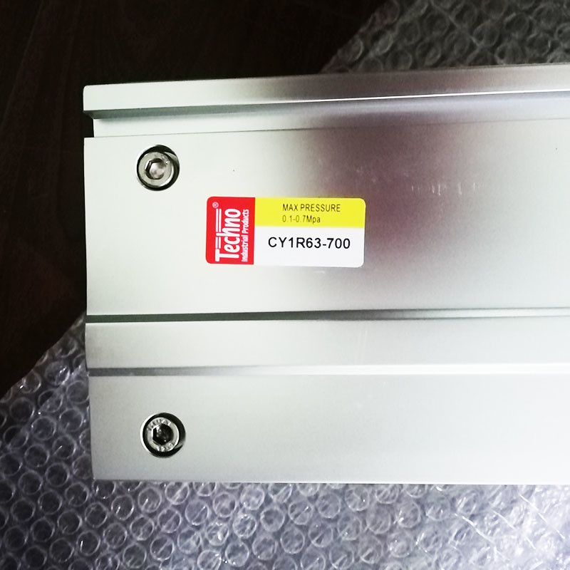 CY1R Series Pneumatic Air Cylinders Magnetically Coupled Direct Mount Rodless Cylinder